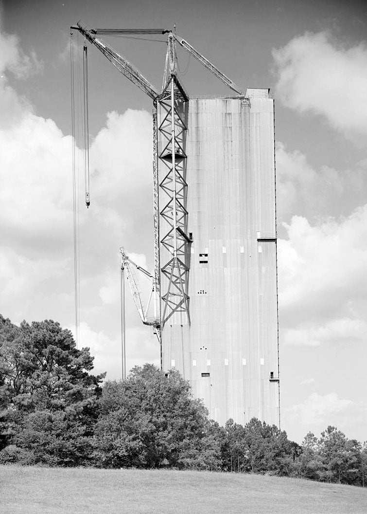 Historic Photo : Marshall Space Flight Center, Saturn V Dynamic Test Facility, East Test Area, Huntsville, Madison County, AL 18 Photograph