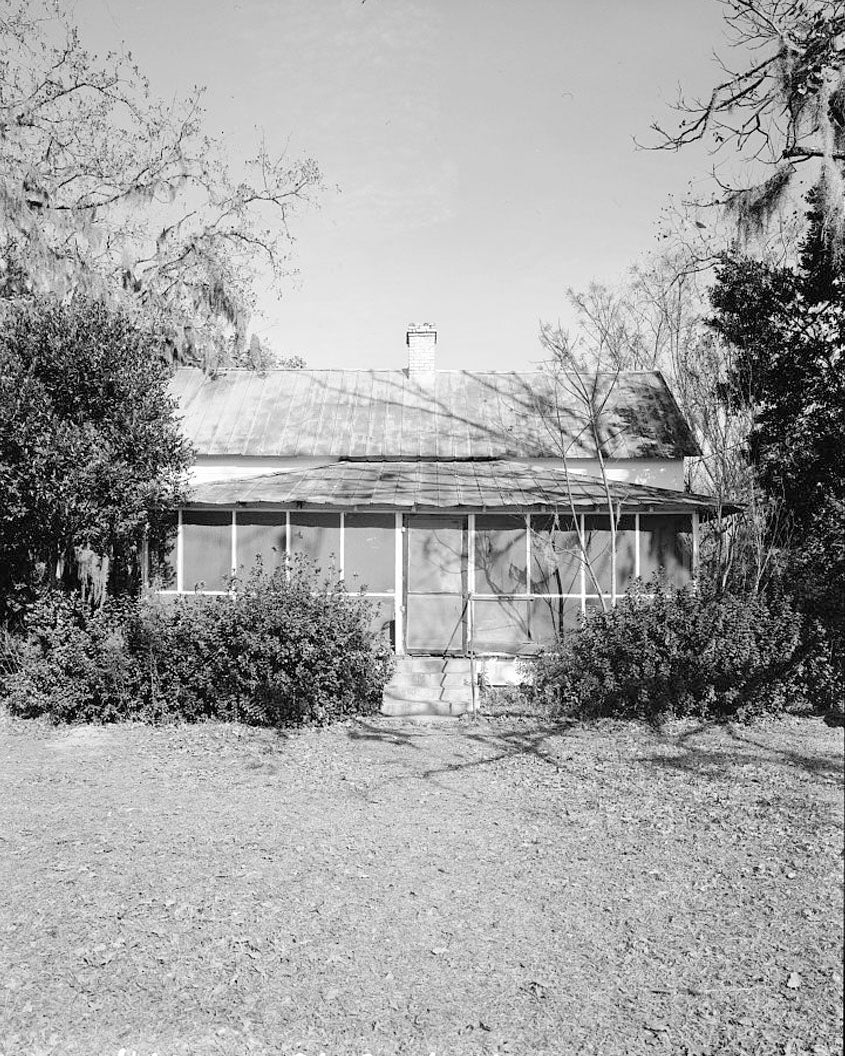 Historic Photo : Jaudon-Bragg-Snelling Farm, House, North side of GA State Route 21, Springfield, Effingham County, GA 2 Photograph