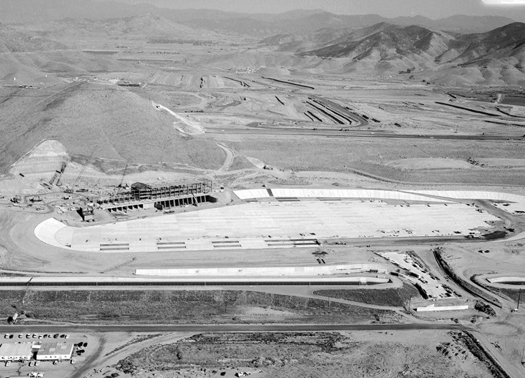 Historic Photo : Eastside Reservoir, Diamond & Domenigoni Valleys, southwest of Hemet, Hemet, Riverside County, CA 3 Photograph