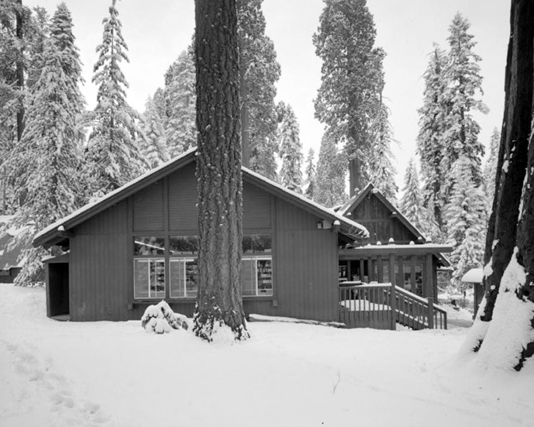 Historic Photo : Camp Kaweah Historic District, Cafeteria, Three Rivers, Tulare County, CA 1 Photograph