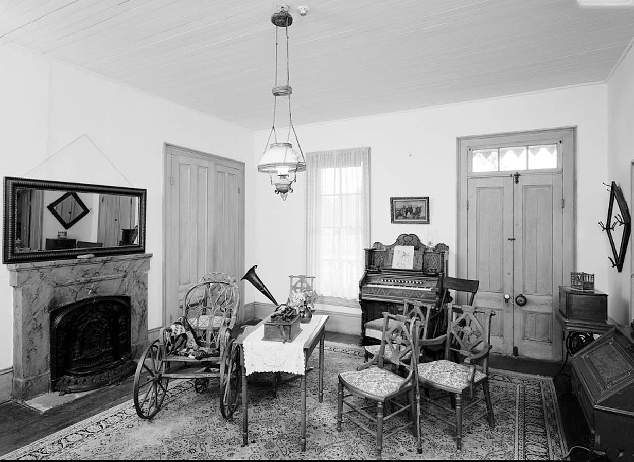 Historic Photo : Zanetta House, San Juan Bautista State Historical Park, San Juan Bautista, San Benito County, CA 5 Photograph