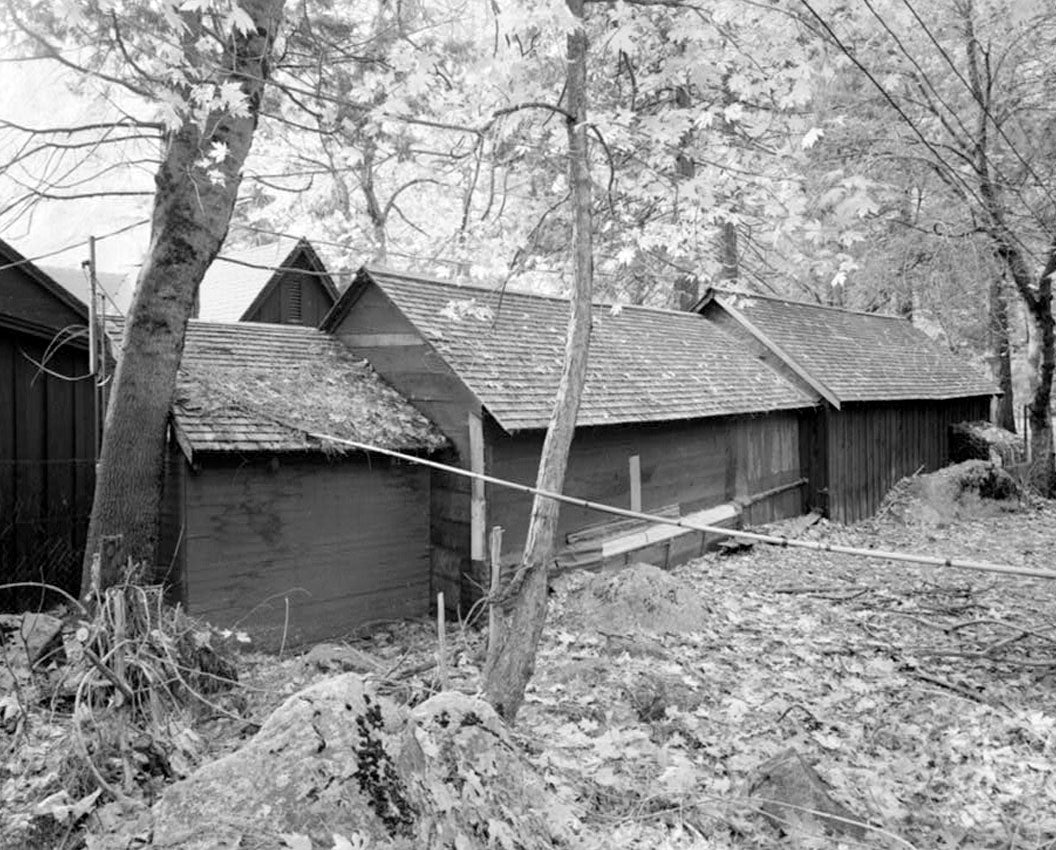 Historic Photo : John Degnan House, Garage, Southside Drive, Yosemite Village, Mariposa County, CA 1 Photograph