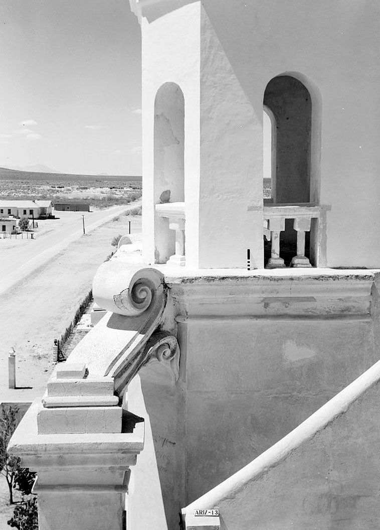 Historic Photo : San Xavier del Bac Mission, Mission Road, Tucson, Pima County, AZ 46 Photograph