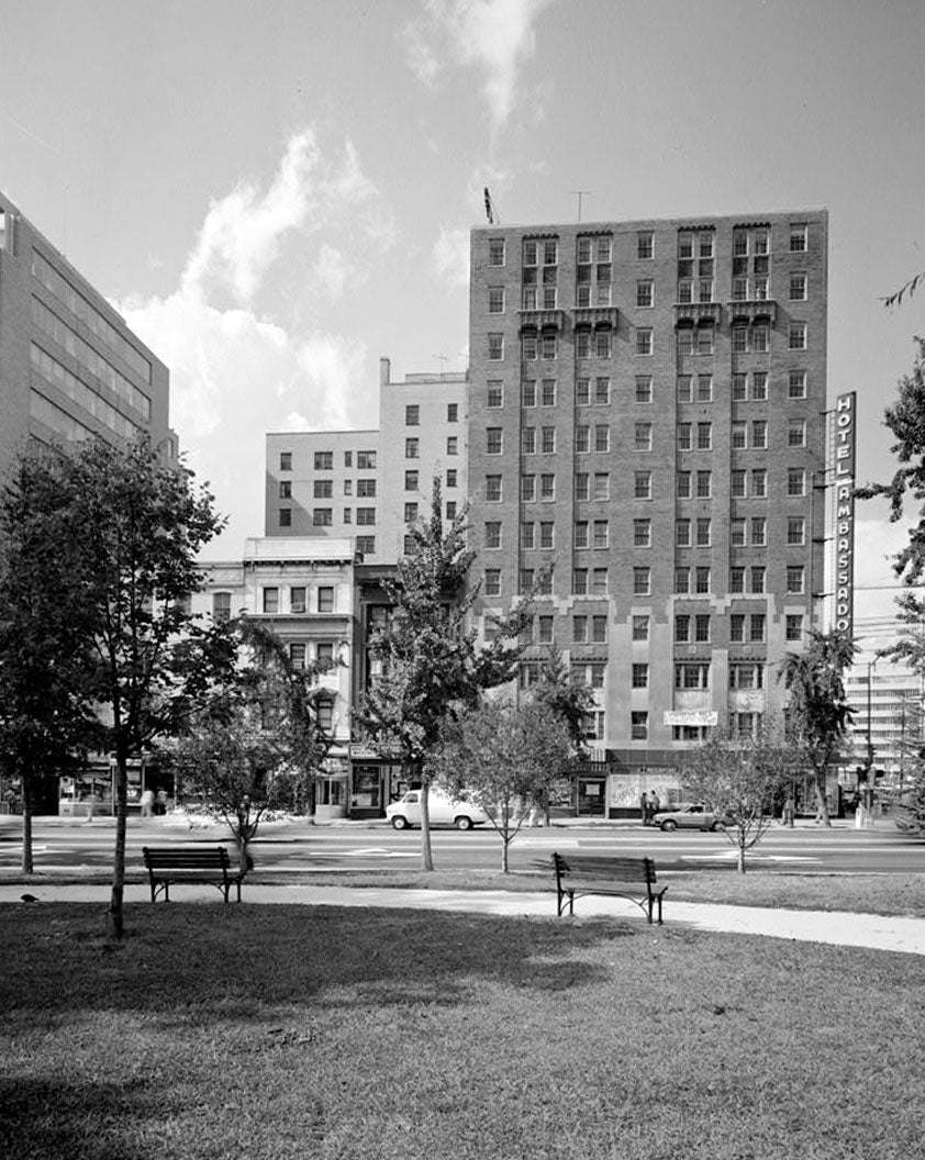 Historic Photo : Ambassador Hotel, Fourteenth & K Streets Northwest, Washington, District of Columbia, DC 1 Photograph