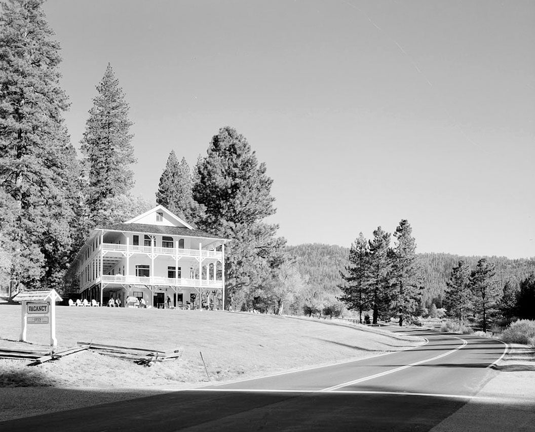 Historic Photo : Wawona Road, Between South Entrance & Yosemite Valley, Yosemite Village, Mariposa County, CA 5 Photograph