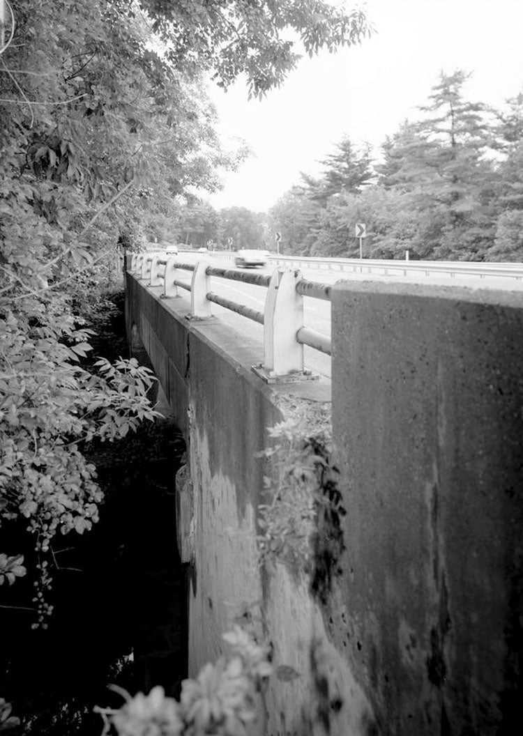 Historic Photo : Merritt Parkway, West Branch Byram River Bridge, Spanning West branch of Byram River, Greenwich, Fairfield County, CT 1 Photograph