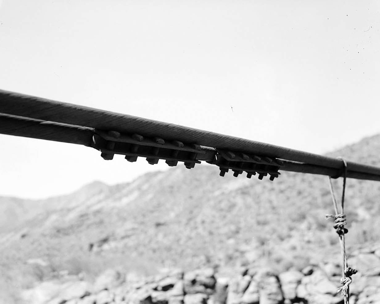 Historic Photo : Verde River Sheep Bridge, Spanning Verde River (Tonto National Forest), Cave Creek, Maricopa County, AZ 5 Photograph