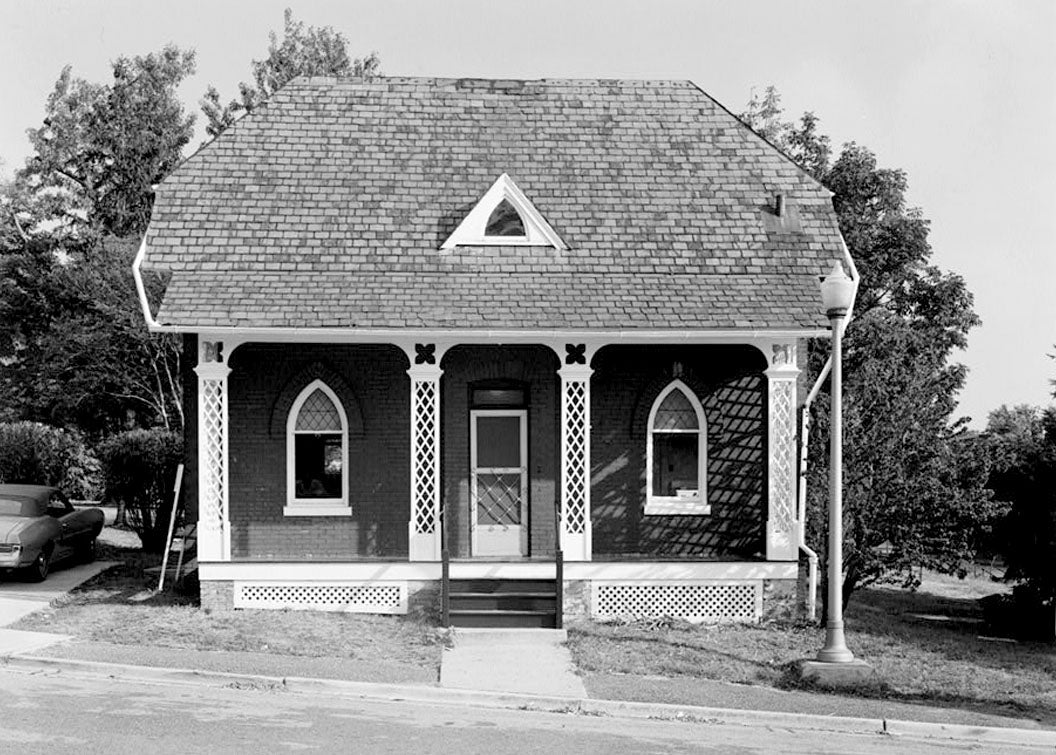 Historic Photo : Gallaudet College, Gate House, Seventh & Florida Avenue Northeast, Washington, District of Columbia, DC 1 Photograph