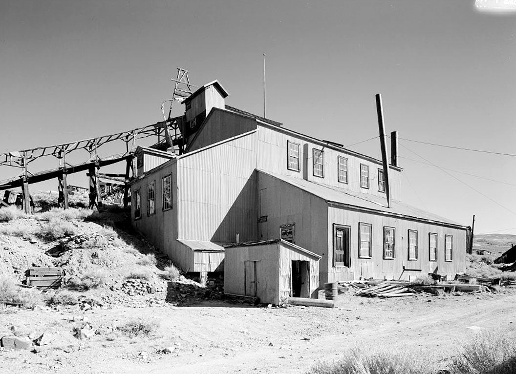 Historic Photo : Standard Gold Mill, East of Bodie Creek, Northeast of Bodie, Bodie, Mono County, CA 10 Photograph