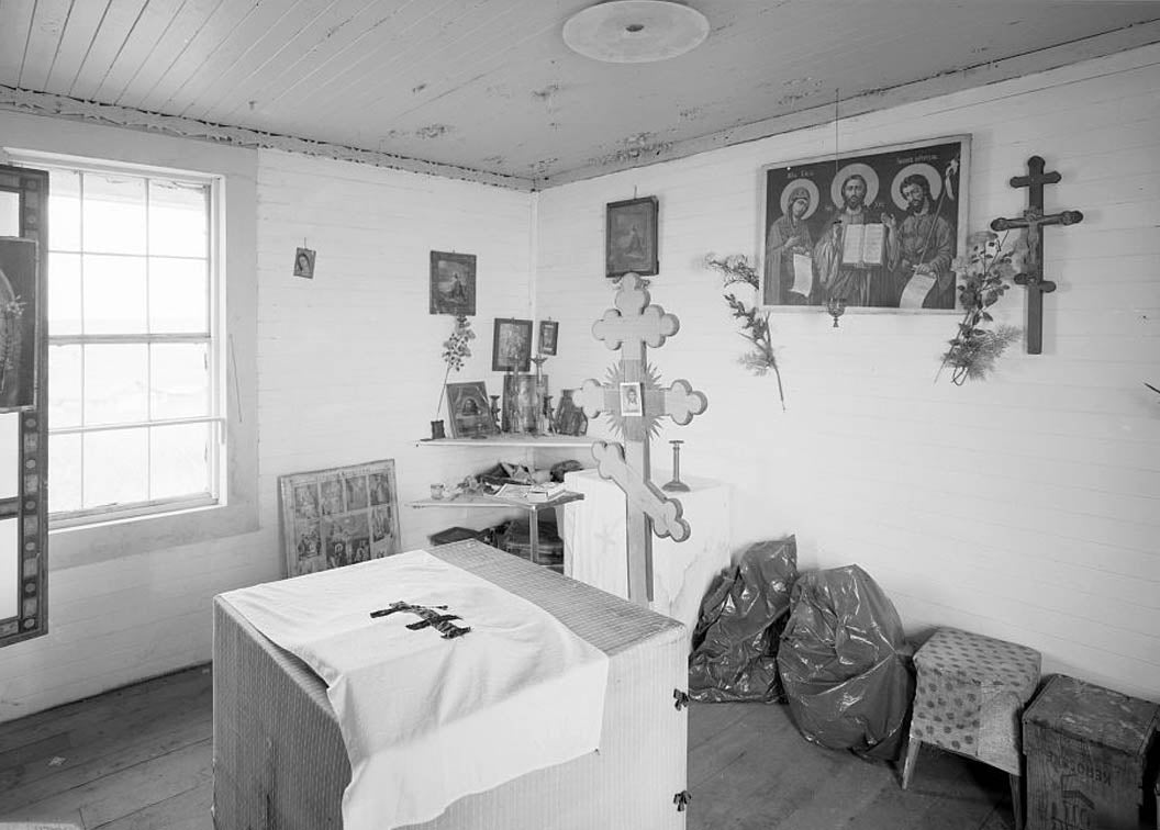 Historic Photo : St. Nicholas Russian Orthodox Church, Pilot Point, Lake & Peninsula Borough, AK 2 Photograph