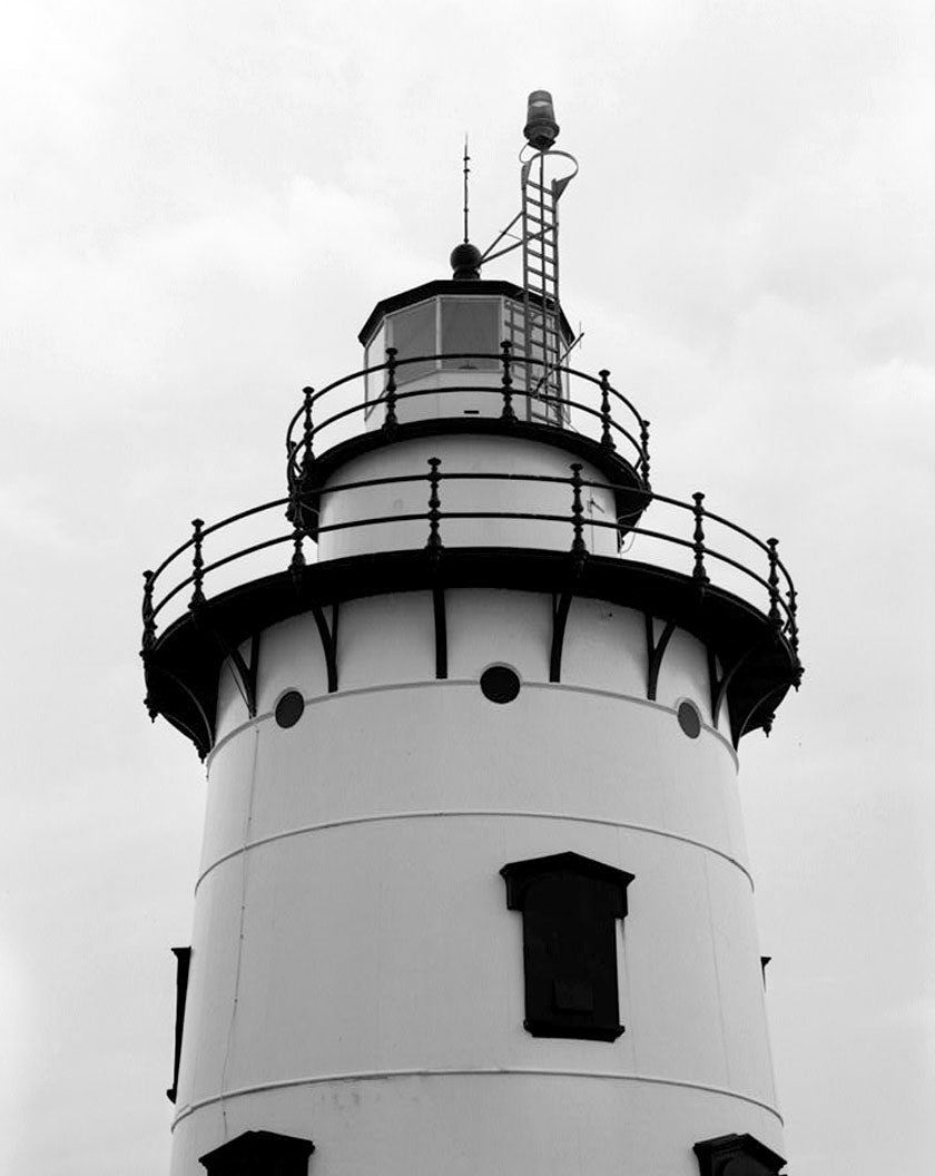 Historic Photo : Saybrook Breakwater Light, South tip of west end of Saybrook Breakwater, Old Saybrook, Middlesex County, CT 3 Photograph