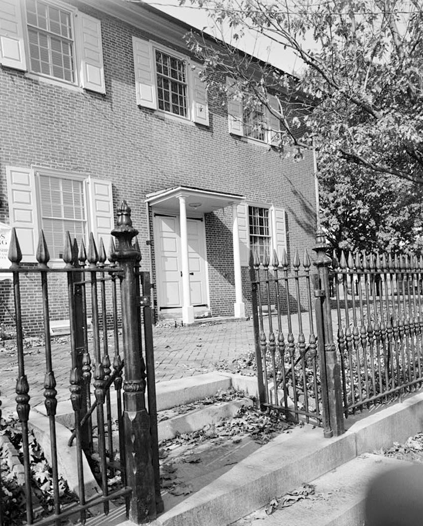 Historic Photo : Wilmington Friends Meetinghouse, Fourth & West Streets, Wilmington, New Castle County, DE 10 Photograph
