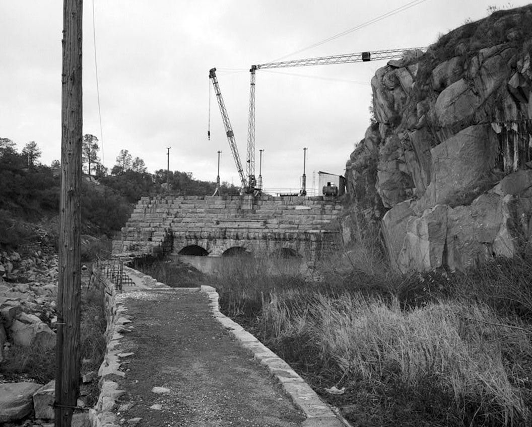 Historic Photo : Folsom Powerhouse, Adjacent to American River, Folsom, Sacramento County, CA 7 Photograph