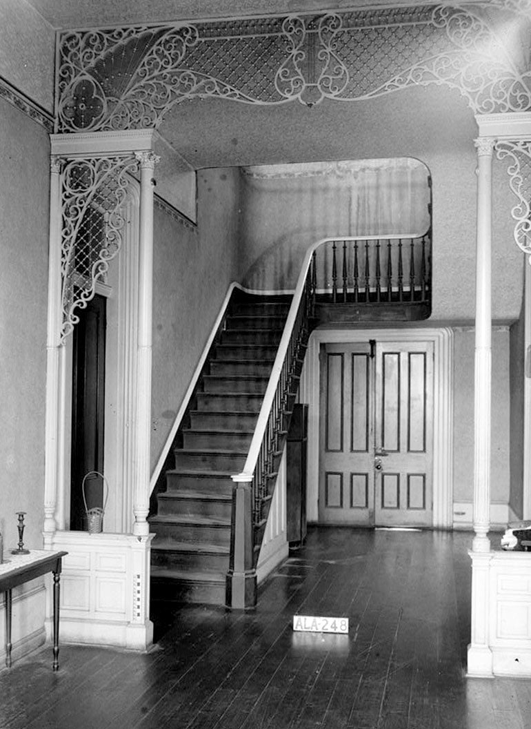 Historic Photo : Thomas Prince House, University Boulevard, Tuscaloosa, Tuscaloosa County, AL 5 Photograph