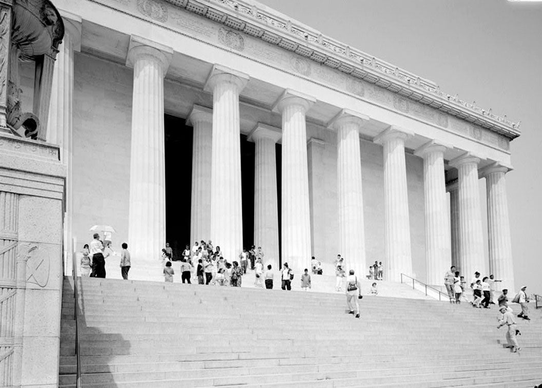Historic Photo : Lincoln Memorial, West Potomac Park, Washington, District of Columbia, DC 8 Photograph