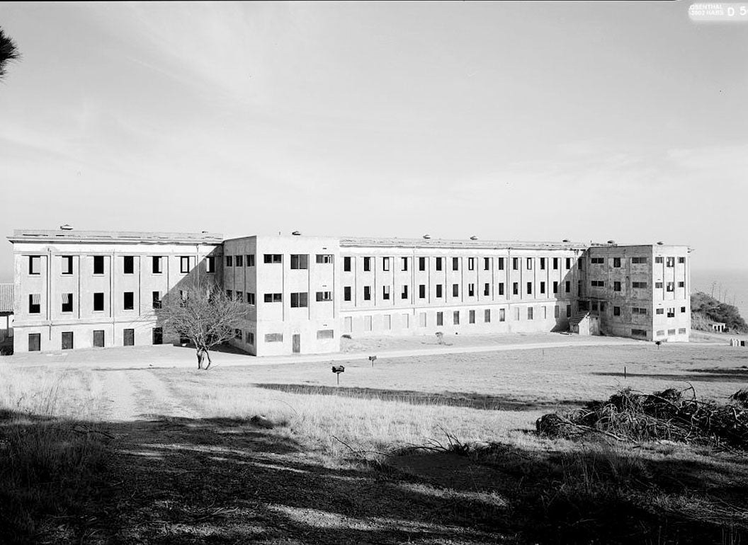 Historic Photo : Fort McDowell, Barracks, Angel Island State Park, Angel Island, Marin County, CA 1 Photograph