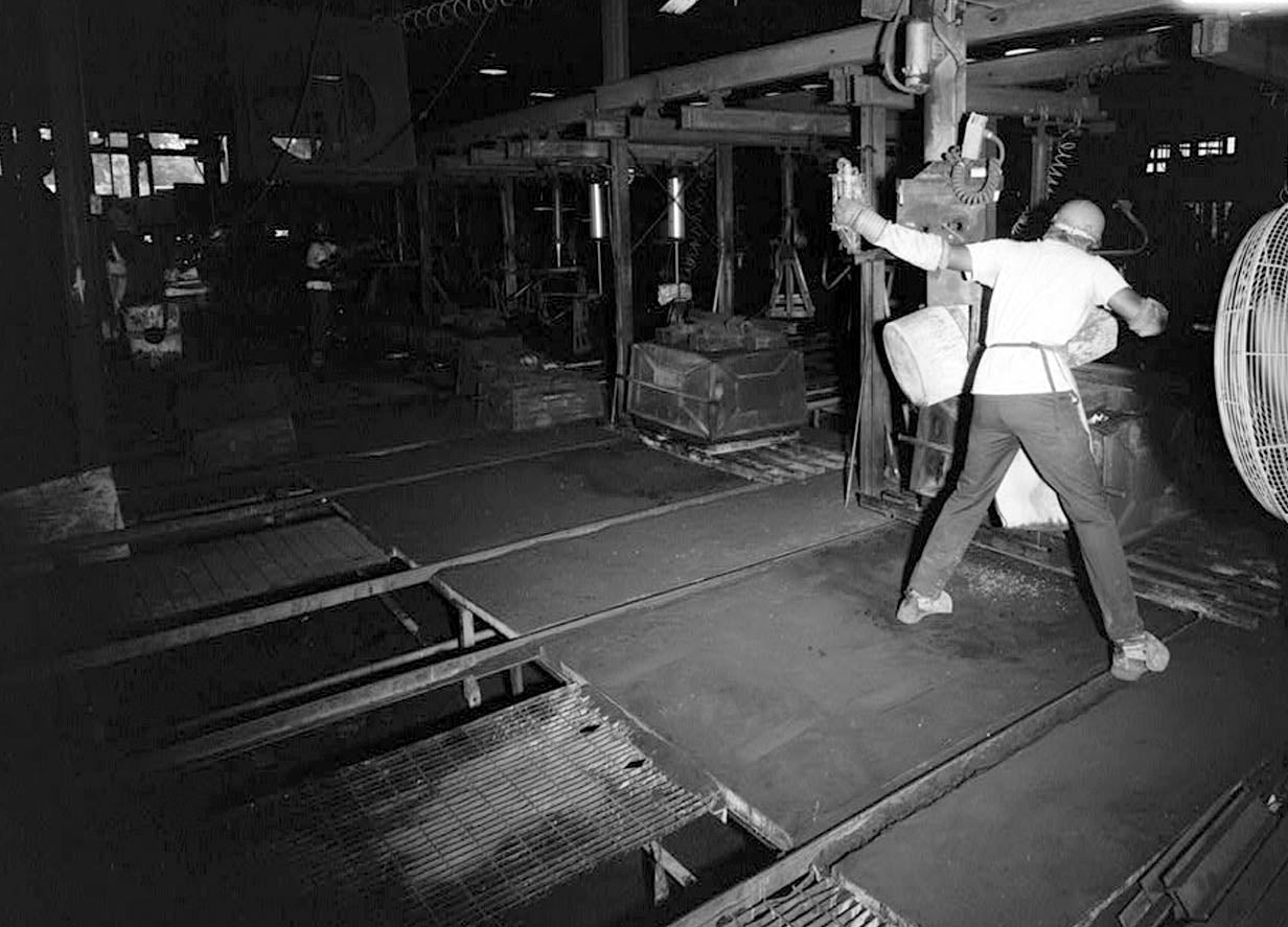 Historic Photo : Southern Ductile Casting Company, Centerville Foundry, 101 Airport Road, Centreville, Bibb County, AL 4 Photograph