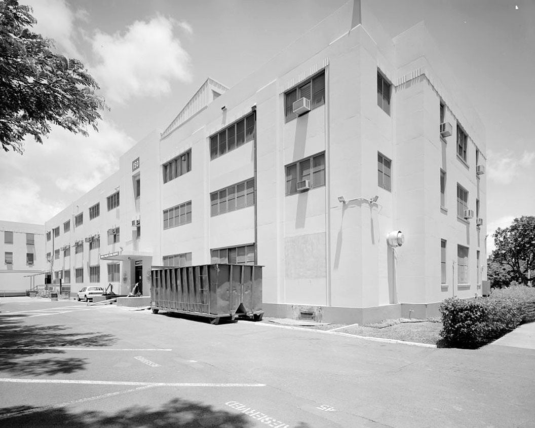 Historic Photo : U.S. Naval Base, Pearl Harbor, Headquarters Building, North Road, between Fourteenth Street & North Road, Pearl City, Honolulu County, HI 2 Photograph