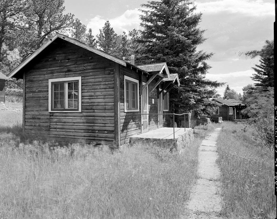 Historic Photo : McGraw Ranch, Arapahoe Cabin, McGraw Ranch Road, Estes Park, Larimer County, CO 2 Photograph