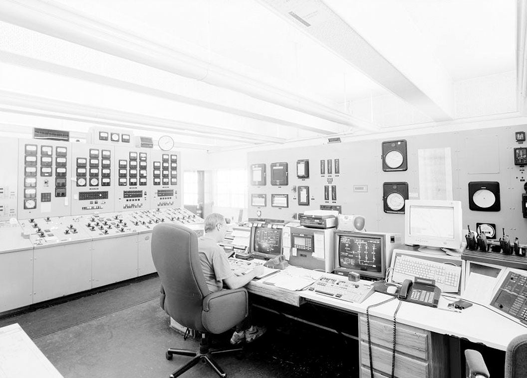 Historic Photo : Los Angeles Aqueduct, Control Gorge Power Plant, Los Angeles, Los Angeles County, CA 1 Photograph
