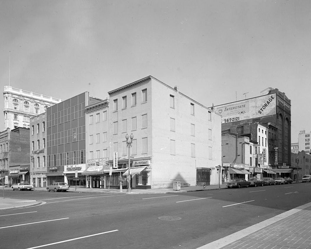 Historic Photo : Square 348 (Commercial Buildings), Tenth, Eleventh, D & E Streets, Washington, District of Columbia, DC 2 Photograph