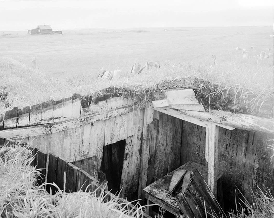 Historic Photo : Nanny Ooyatohna House, Tigara Village, Point Hope, North Slope Borough, AK 1 Photograph