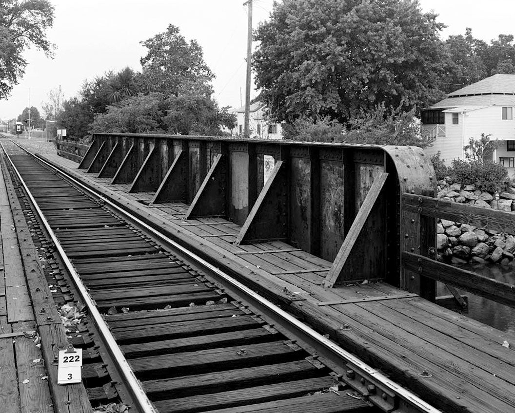 Historic Photo : Napa River Railroad Bridge, Spanning Napa River, east of Soscol Avenue, Napa, Napa County, CA 2 Photograph