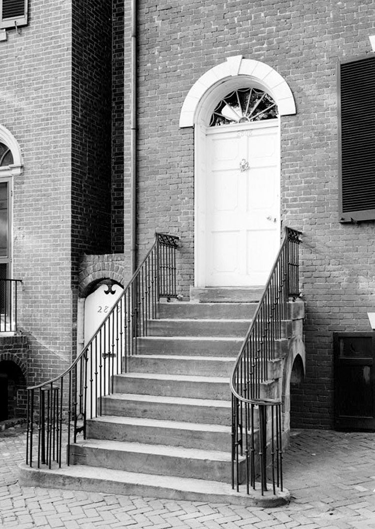 Historic Photo : John Stoddert Hall House, 2808 N Street Northwest, Washington, District of Columbia, DC 1 Photograph