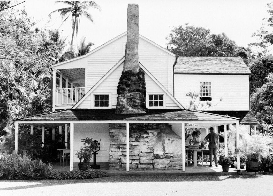Historic Photo : Waioli Mission House, Kauai Belt Highway, Hanalei, Kauai County, HI 1 Photograph