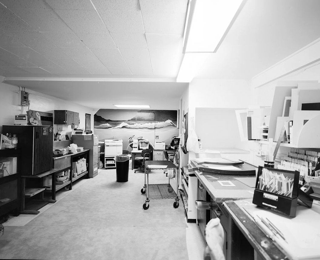 Historic Photo : U.S. Naval Base, Pearl Harbor, Administration Building, North waterfront & Morton Street near Berth S-11, Pearl City, Honolulu County, HI 3 Photograph