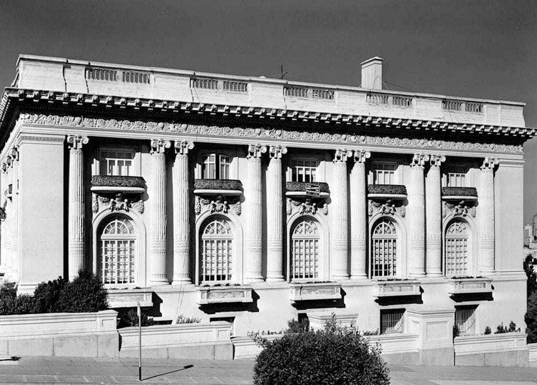 Historic Photo : Spreckels Mansion, 2080 Washington Street, San Francisco, San Francisco County, CA 2 Photograph