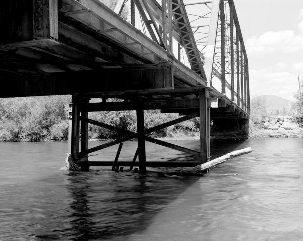 Historic Photo : State Bridge, Spanning Rio Grande River, Del Norte, Rio Grande County, CO 2 Photograph