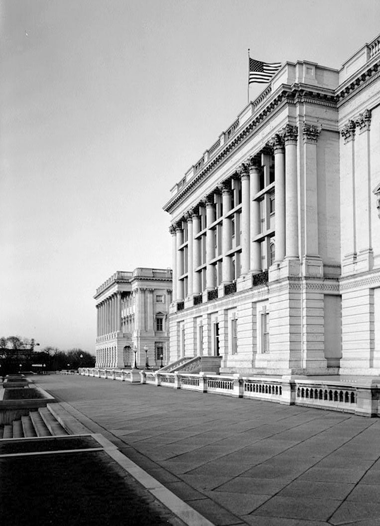 Historic Photo : U.S. Capitol, Intersection of North, South, & East Capitol Streets & Capitol Mall, Washington, District of Columbia, DC 3 Photograph
