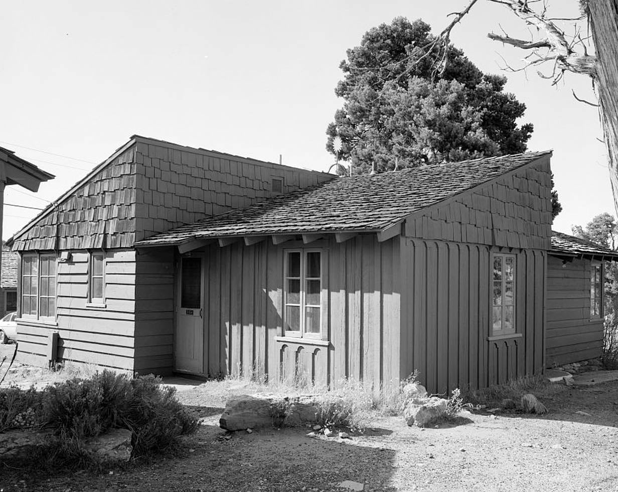 Historic Photo : Bright Angel Lodge, Cabin No. 6164-6167, Grand Canyon Village, South Rim, Grand Canyon, Coconino County, AZ 1 Photograph