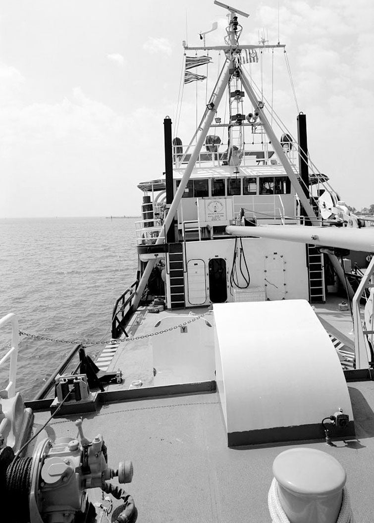 Historic Photo : U.S. Coast Guard Cutter WHITE PINE, U.S. Coast Guard 8th District Base, South Broad Street, Mobile, Mobile County, AL 12 Photograph