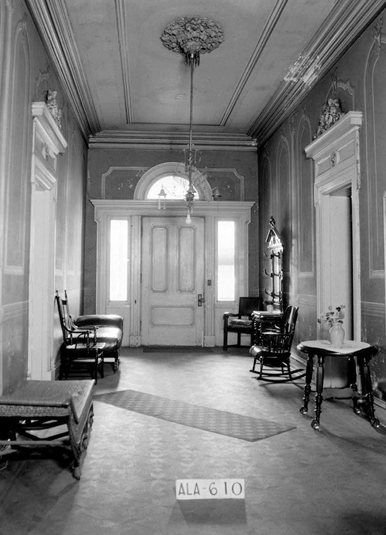 Historic Photo : Harris-Smith House, Church & Catoma Streets, Montgomery, Montgomery County, AL 4 Photograph