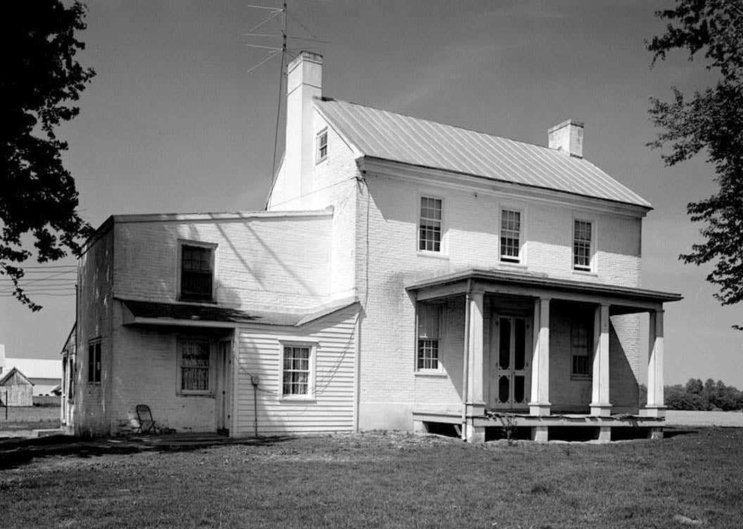 Historic Photo : Hoffecker House, State Route 6, Clayton, Kent County, DE 1 Photograph