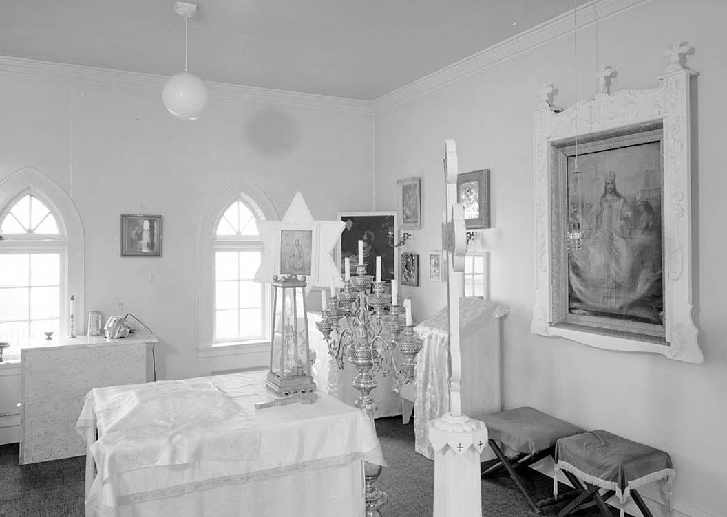 Historic Photo : Saint George Russian Orthodox Church, St. George Island, Pribilof Islands, Saint George, Aleutians West Census Area, AK 2 Photograph