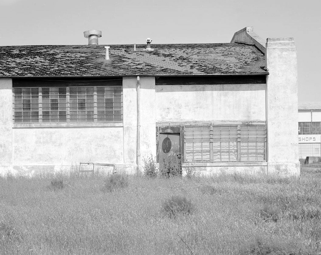 Historic Photo : Hamilton Field, Warehouse Type C, Second Street, Novato, Marin County, CA 1 Photograph