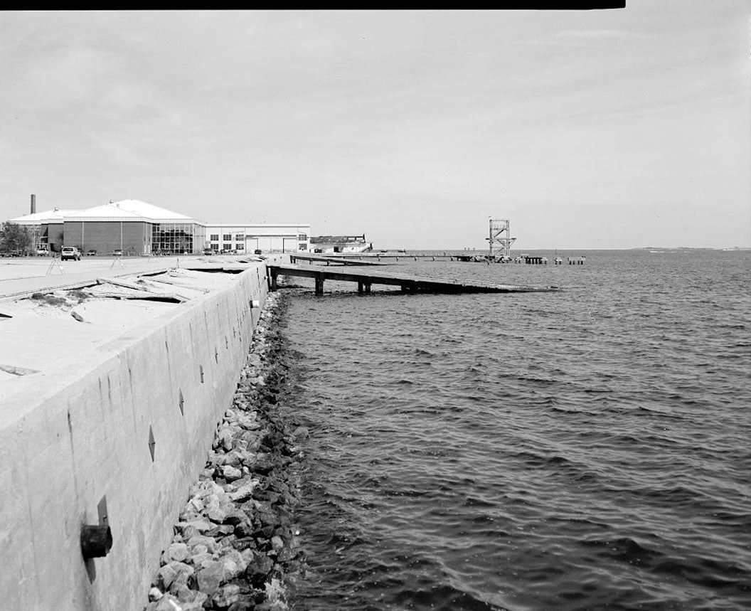 Historic Photo : U.S. Naval Air Station, Sea Plane Ramp, Pensacola, Escambia County, FL 3 Photograph