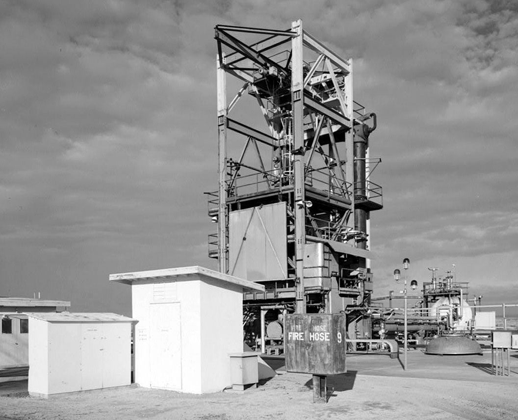 Historic Photo : Jet Propulsion Laboratory Edwards Facility, Test Stand D, Edwards Air Force Base, Boron, Kern County, CA 3 Photograph