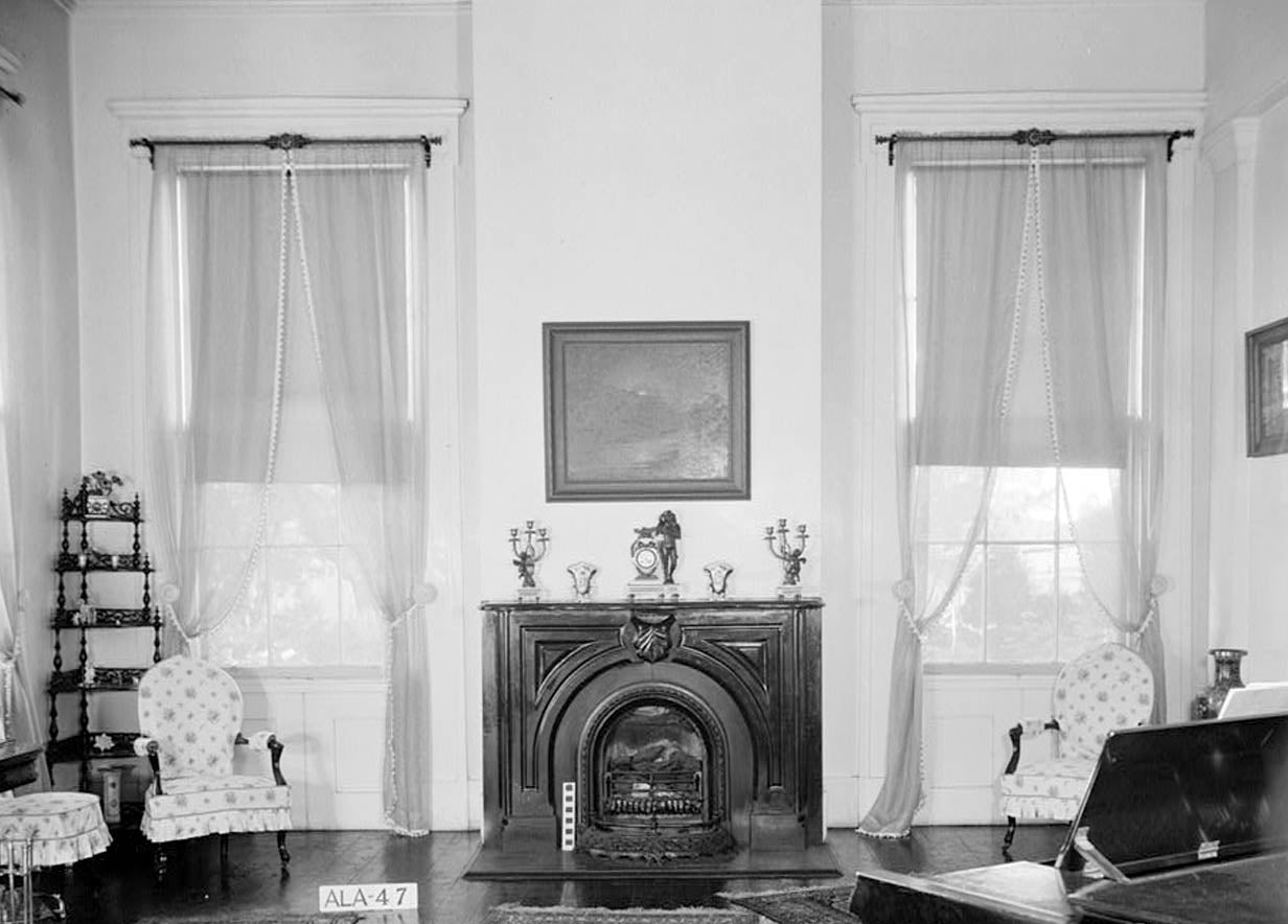 Historic Photo : Oakleigh, House & Slave Quarters, 350 Oakleigh Place, Mobile, Mobile County, AL 5 Photograph