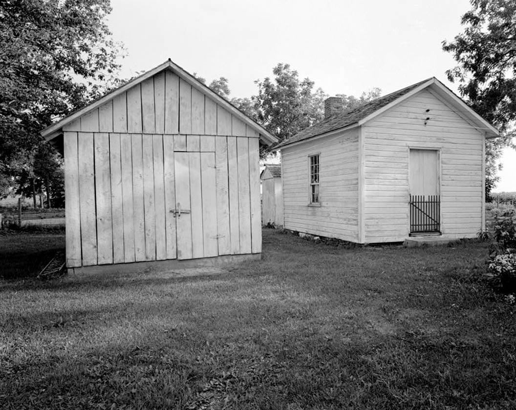Historic Photo : Daniel Nelson Farm, Glendale Road, Oskaloosa, Mahaska County, IA 3 Photograph