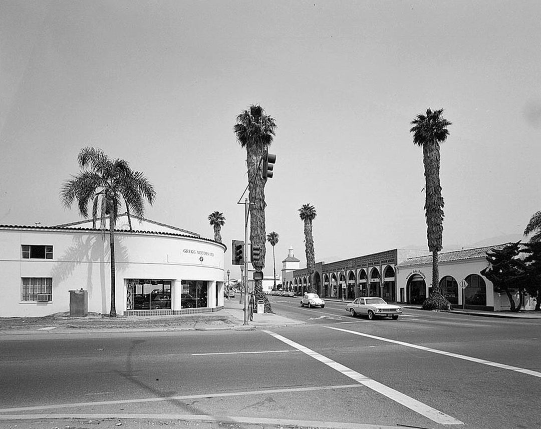 Historic Photo : V.E. Wood Auto Building, 315 State Street, Santa Barbara, Santa Barbara County, CA 3 Photograph