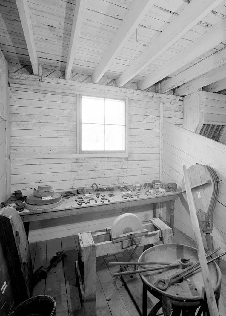 Historic Photo : Fort Egbert, Mule Barn, Yukon River at Mission Creek, Eagle, Southeast Fairbanks Census Area, AK 9 Photograph