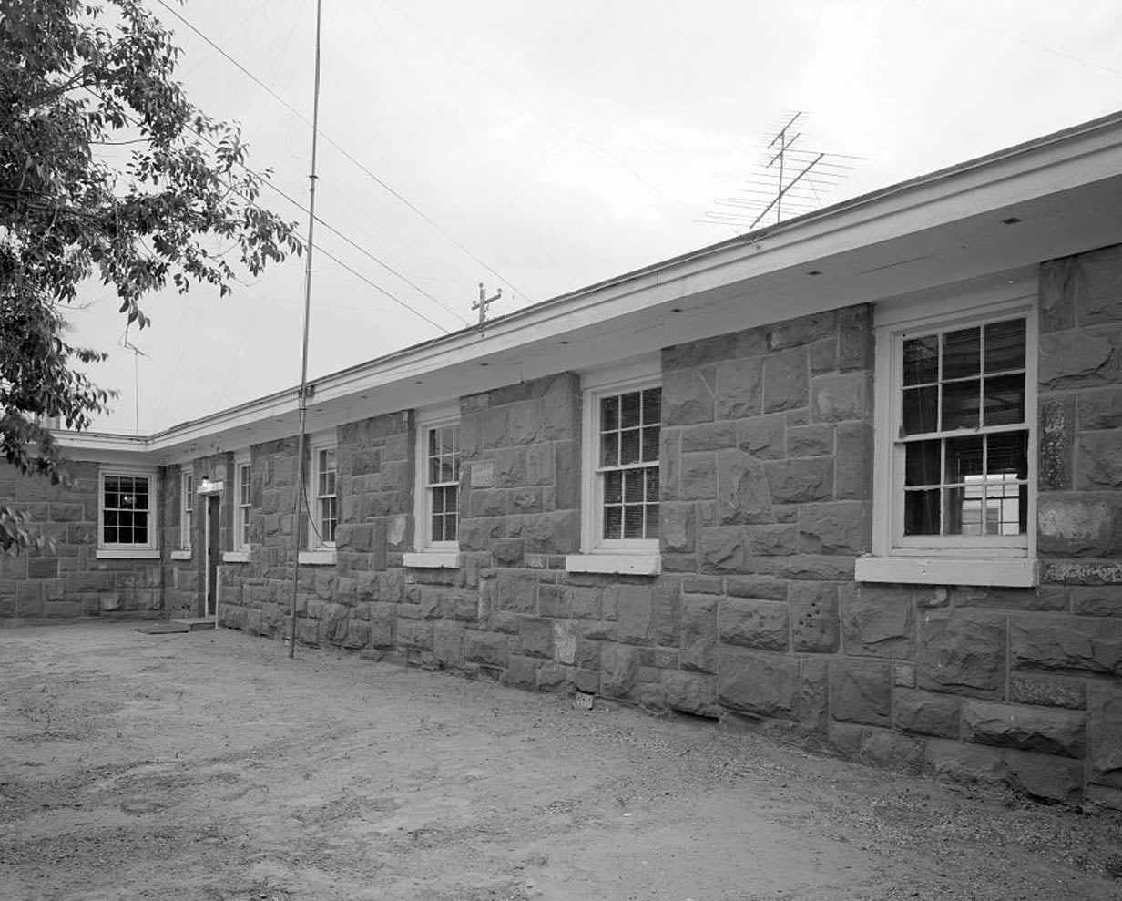 Historic Photo : Pinon Boarding School, Dormitories, Navajo Route 41, North of Navajo Route 4, Pinon, Navajo County, AZ 2 Photograph
