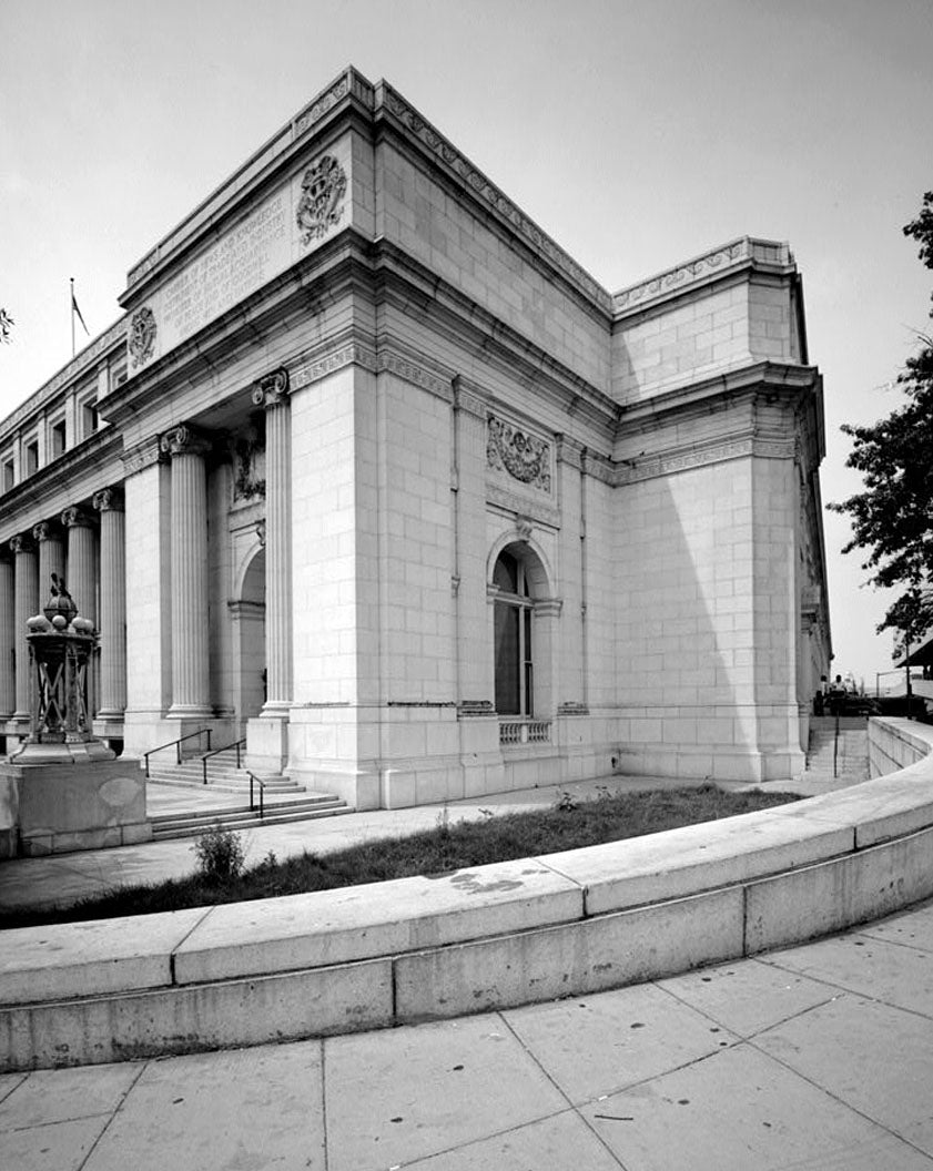 Historic Photo : City Post Office, 2 Massachusetts Avenue, Northwest, Washington, District of Columbia, DC 51 Photograph