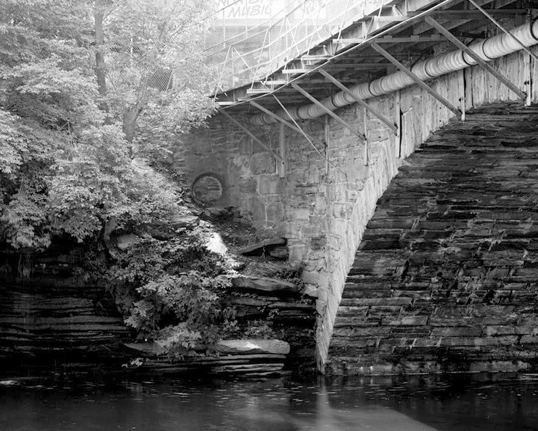 Historic Photo : Windham Road Bridge, Windham Road, spanning Willimantic River, Windham, Windham County, CT 3 Photograph