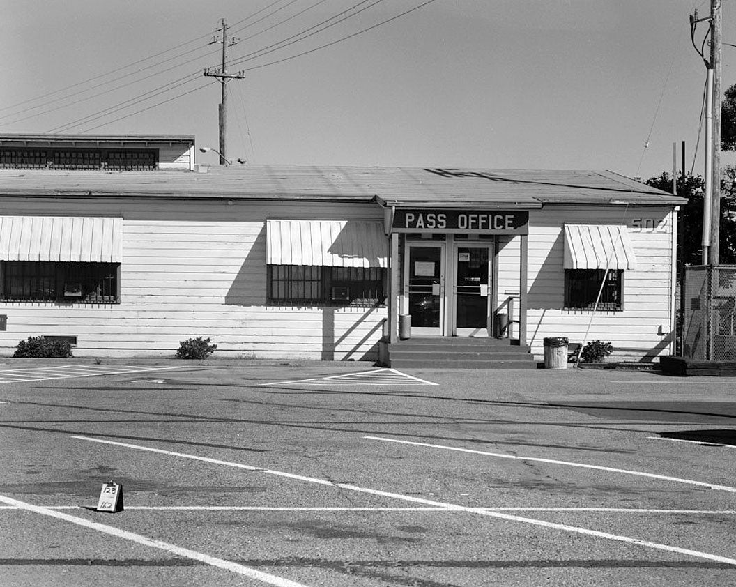 Historic Photo : Oakland Naval Supply Center, Administrative Offices, On Seventh Street East of Maritime Street, Oakland, Alameda County, CA 1 Photograph
