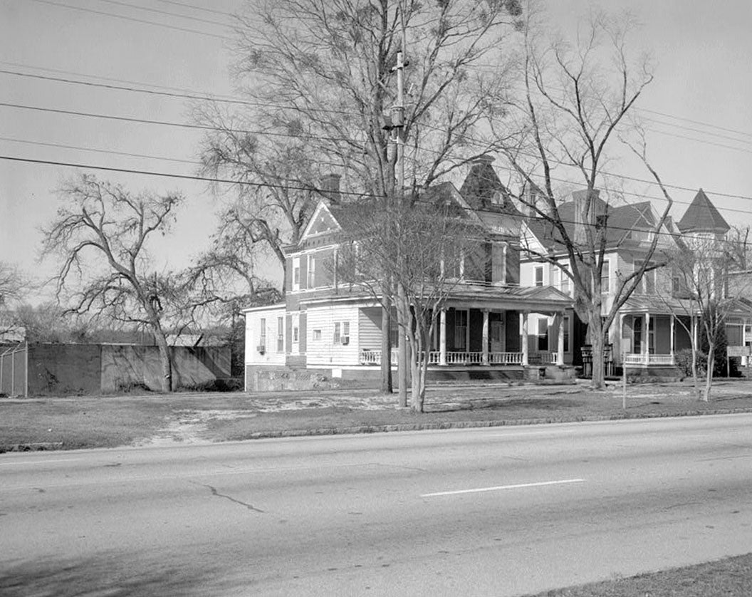 Historic Photo : High Uptown Neighborhood, Second Avenue from 1523 to 1645, Columbus, Muscogee County, GA 1 Photograph